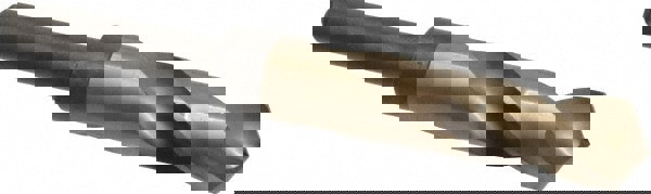 Reduced Shank Drill Bit: 53/64'' Dia, 1/2'' Shank Dia, 118 0, Cobalt